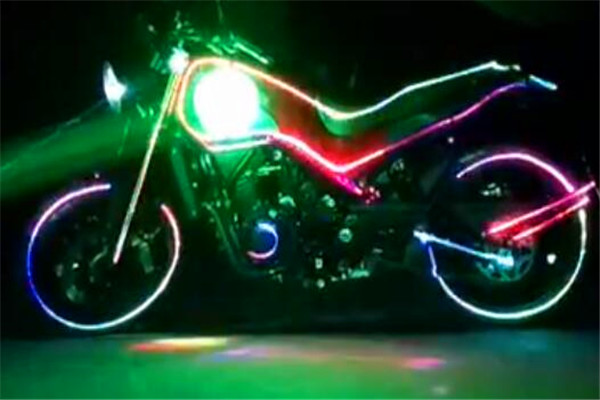 摩托车车体激光秀, 摩托车发布会激光秀